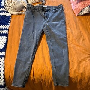 Madewell high ride skinny jeans